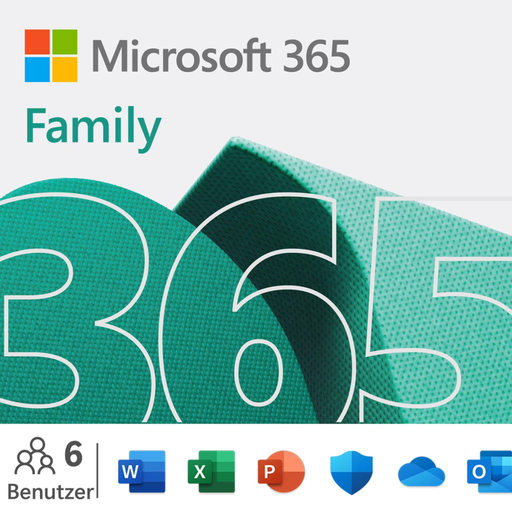 [359119] Microsoft 365 Family 6 User Lizenz ML