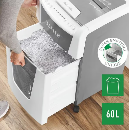 Leitz Aktenvernichter IQ Autofeed 300 P-5, 300 Seiten