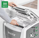 Leitz Aktenvernichter IQ Autofeed 300 P-5, 300 Seiten