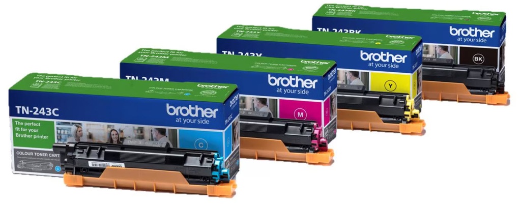 [797064] Brother Toner TN-243 Black/Yellow/Cyan/Magenta