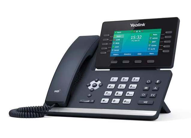 Yealink Tischtelefon SIP-T54W Grau
