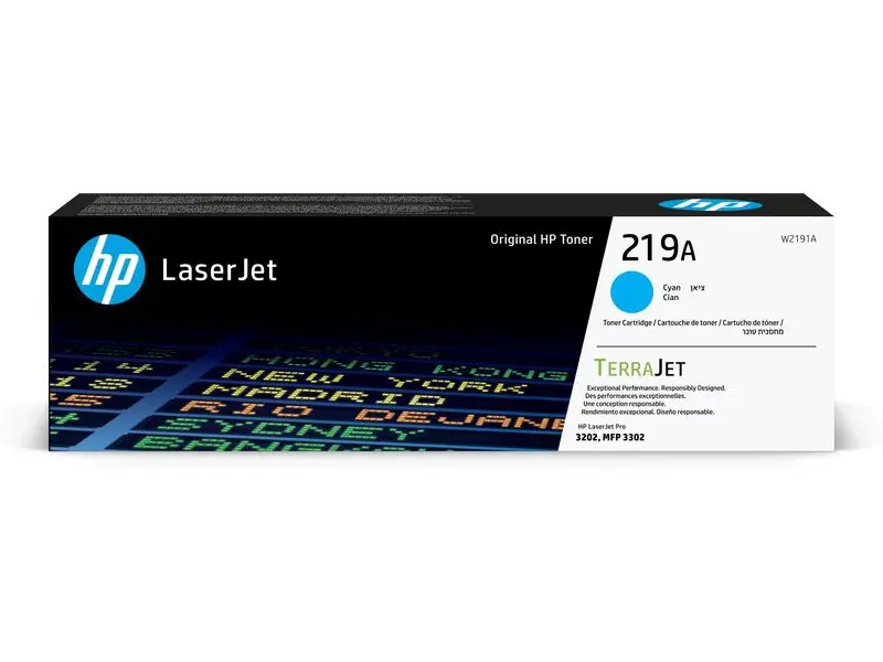 HP Toner 219A (W2191A) Cyan