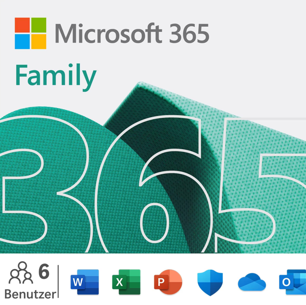 MS365 - Microsoft 365 Family 6 User Lizenz ML