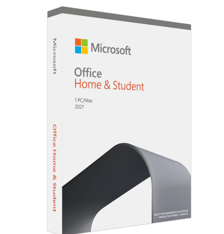 Microsoft Office Home & Student 2021 Vollversion DE