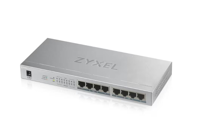 Zyxel PoE+ Switch GS1008HP 8 Port
