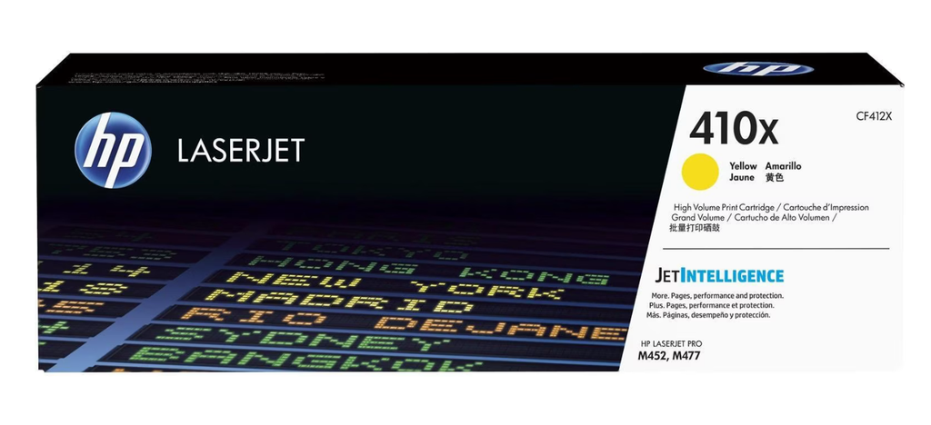 [379224] HP Toner Nr. 410X (CF412X) Yellow