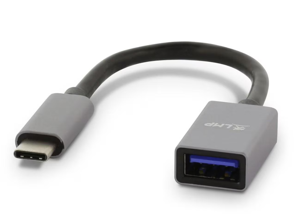 LMP USB 3.0 Adapter USB-C - USB-A 15 cm Spacegrau