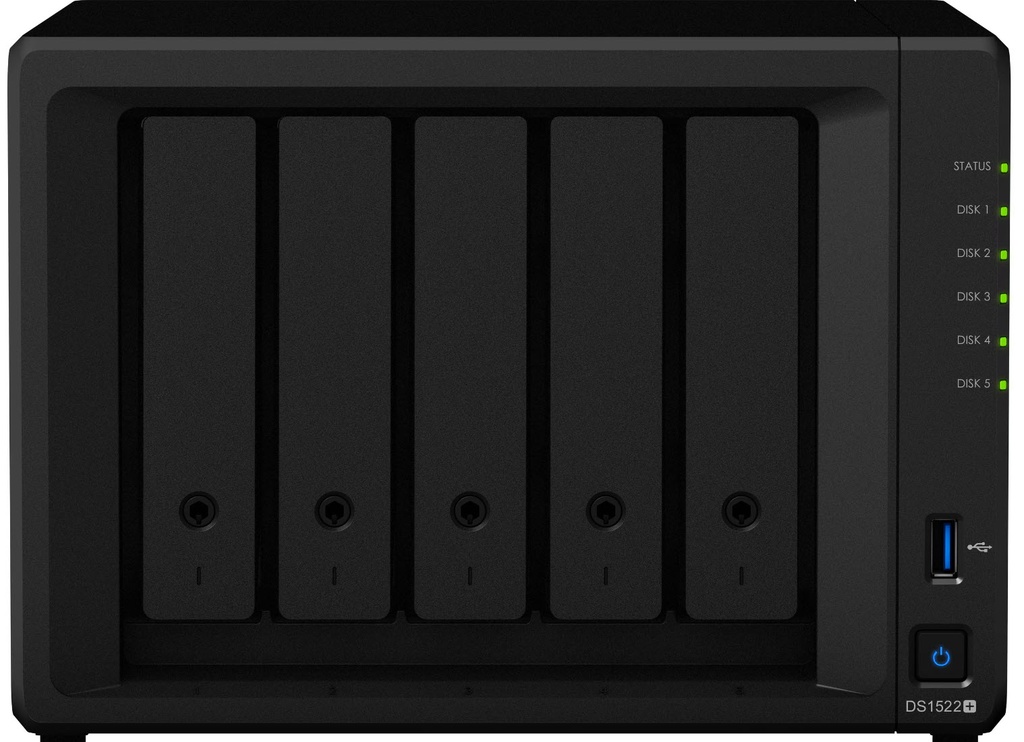 Synology NAS Diskstation DS1523+ 5-bay (0TB, 8GB, 0 GB, 400 GB)