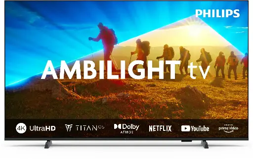 TV 50PUS8009/12 50", 3840 x 2160 (Ultra HD 4K), LED-LCD